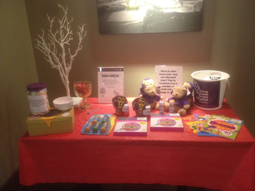 winchester_pi's tweet photo. Loving our summer charity weekender table!! @sarahvfrost1 @scott_novell  #mostlovedhotelbrand #gosh #charity #summer #winchester https://t.co/60NaT2HHTm