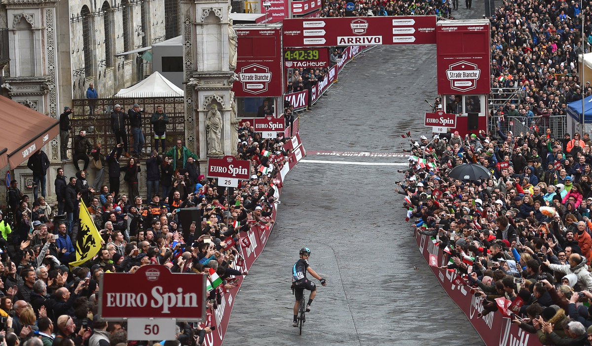 NetcompanyINEOS's tweet photo. Strade Bianche 🏆
Milan-San Remo 🏆
Tour de France MVP ✅
San Sebastian 🏆

@michalkwiatek is on fire 🔥 https://t.co/tSJhPYyUh2