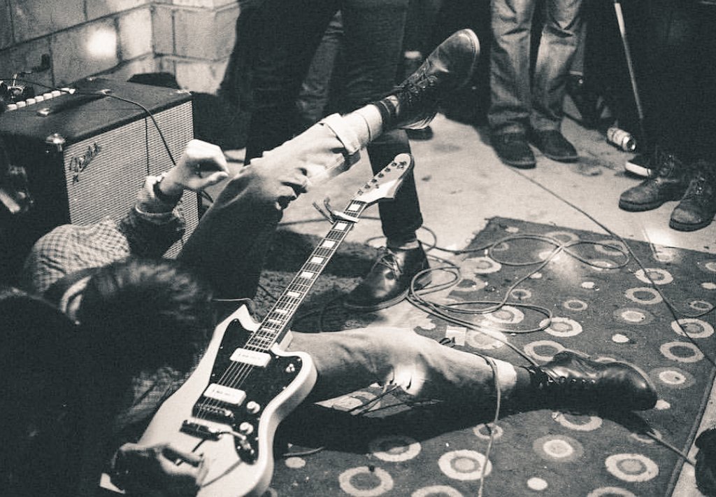 <a href="/MilkmenBand/">Milkmen</a> in the studio! What a feeling! #puresalemguitars #SaturdayMorningGroove #studiolife