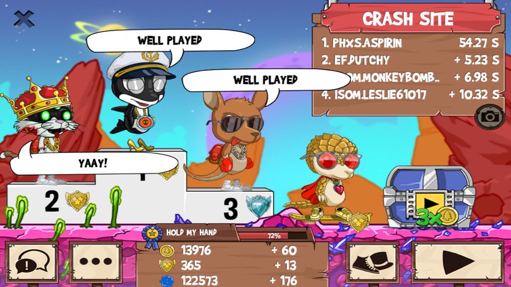 nunyabeeznesss's tweet photo. Get on my level, son! #funrun2 #Dutchy #monkeybombs2 #Leslie61017 https://t.co/pIQXIoImU0