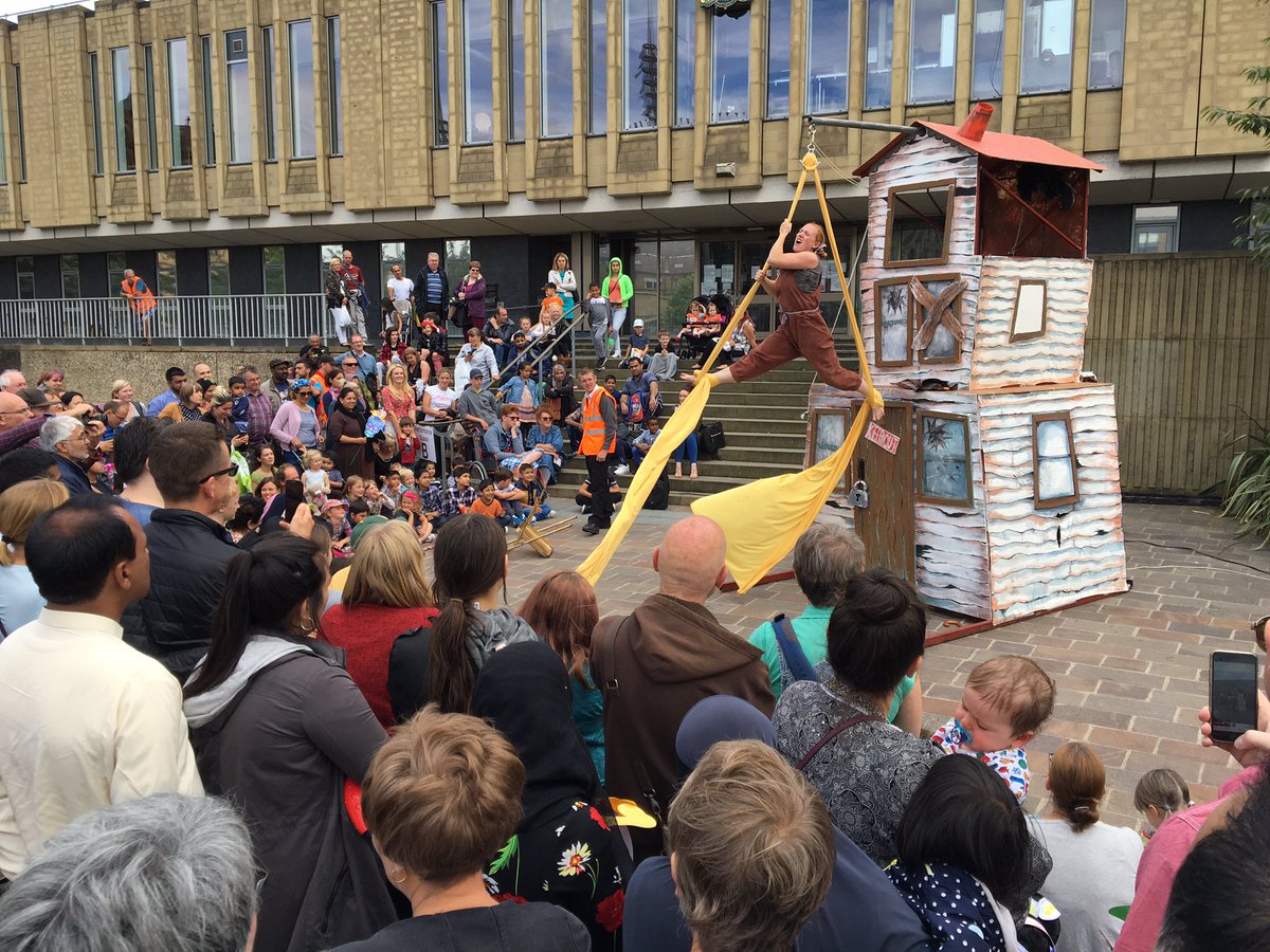 BDCulture_'s tweet photo. People loving @circorumbaba The Crow House #bradfordfestival https://t.co/5bH7Er5T7j