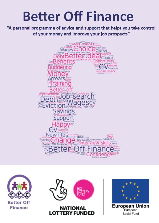 Better of Finance offers specialist money-saving advice &amp; support, and can improve your employability prospects. Contact us for more info! 👍