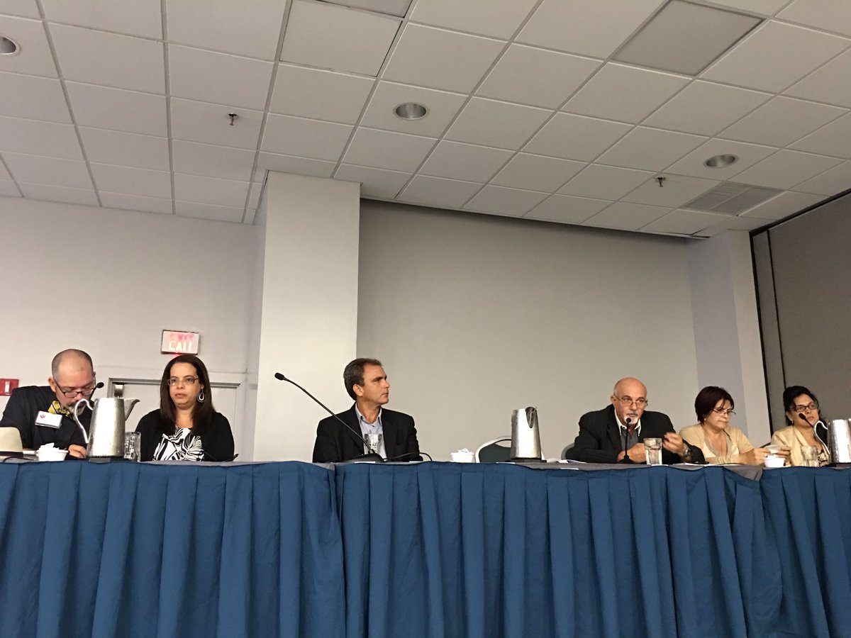CEConvivencia's tweet photo. "La nueva #economíacubana: casos de estudio" panel de #CentroCristianoReflexiónyDiálogo en #ASCE2017 https://t.co/QkyMVhmqaq