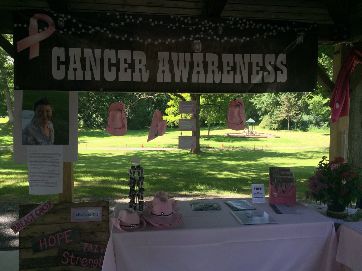 UpstateCancer's tweet photo. Come hang out with us at the @CNYHopeChest BBQ for breast cancer support #LongBranch #breastcancer #UPsurvival #PinkChampions https://t.co/DQDL1ujqez