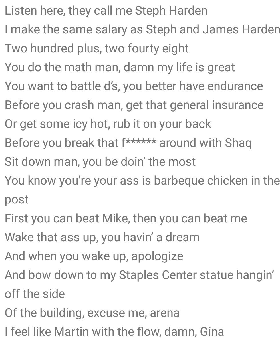 MedleyHoops's tweet photo. I don't even know where to start with how many of these lines are 🔥 https://t.co/Jmt8PXndtz