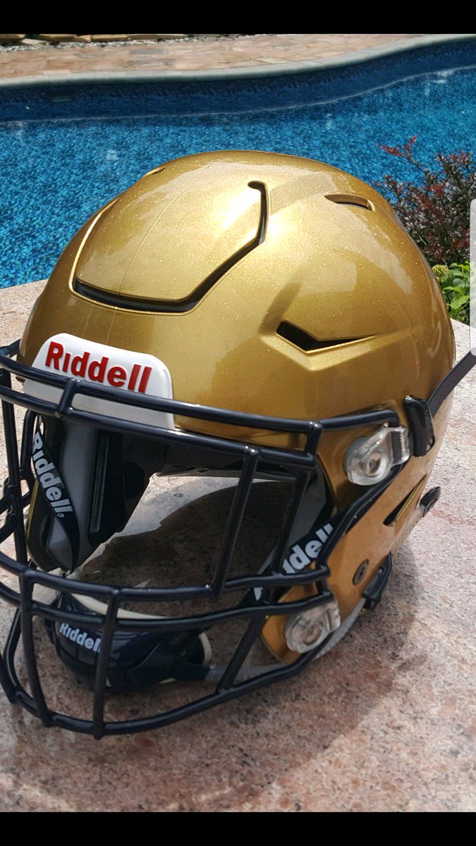 MCFBAcademy's tweet photo. Morris County Crusaders helmets arrived. Looks great, ready for our first season. Thanks Riddell. @scottygkaye https://t.co/C03n3rpRhq