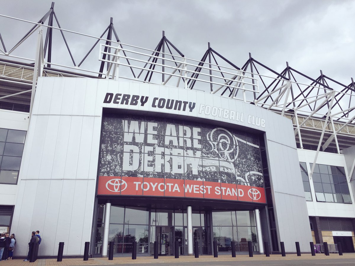 Tschüss, <a href="/dcfcofficial/">Derby County</a>. Tolles Stadion, toller Klub. Hat Spaß gemacht. 🇬🇧👌🏼#tsg #DASERSTEMAL