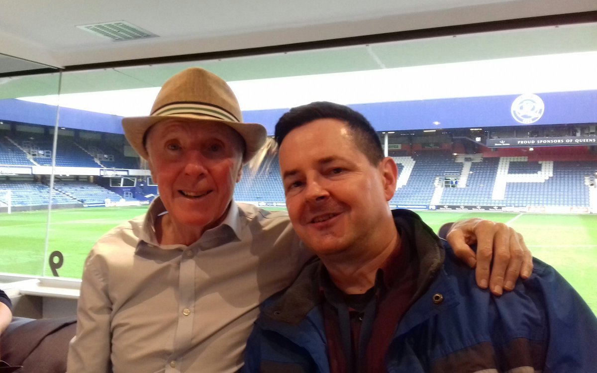 Here I am with my all-time favourite footballer Stan Bowles at QPR today 

<a href="/QPRFC/">QPR FC</a> <a href="/fcbusiness/">fcbusiness Magazine</a> <a href="/JustForStan/">Just For Stan</a>