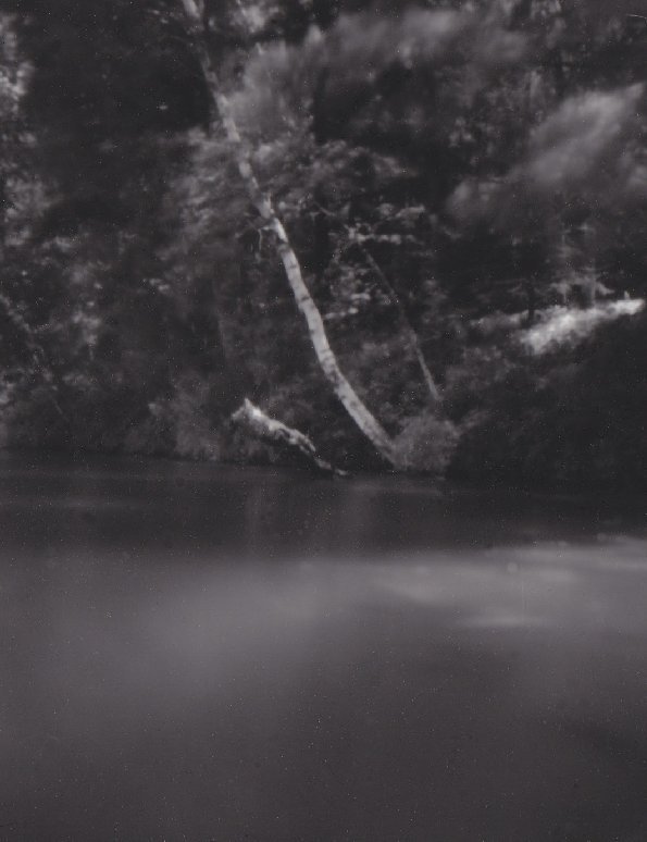 Ricson's tweet photo. Spooner Lake. Pinhole (aka lensless) photo taken from the Dartt's cabin. https://t.co/cquzeWBmro