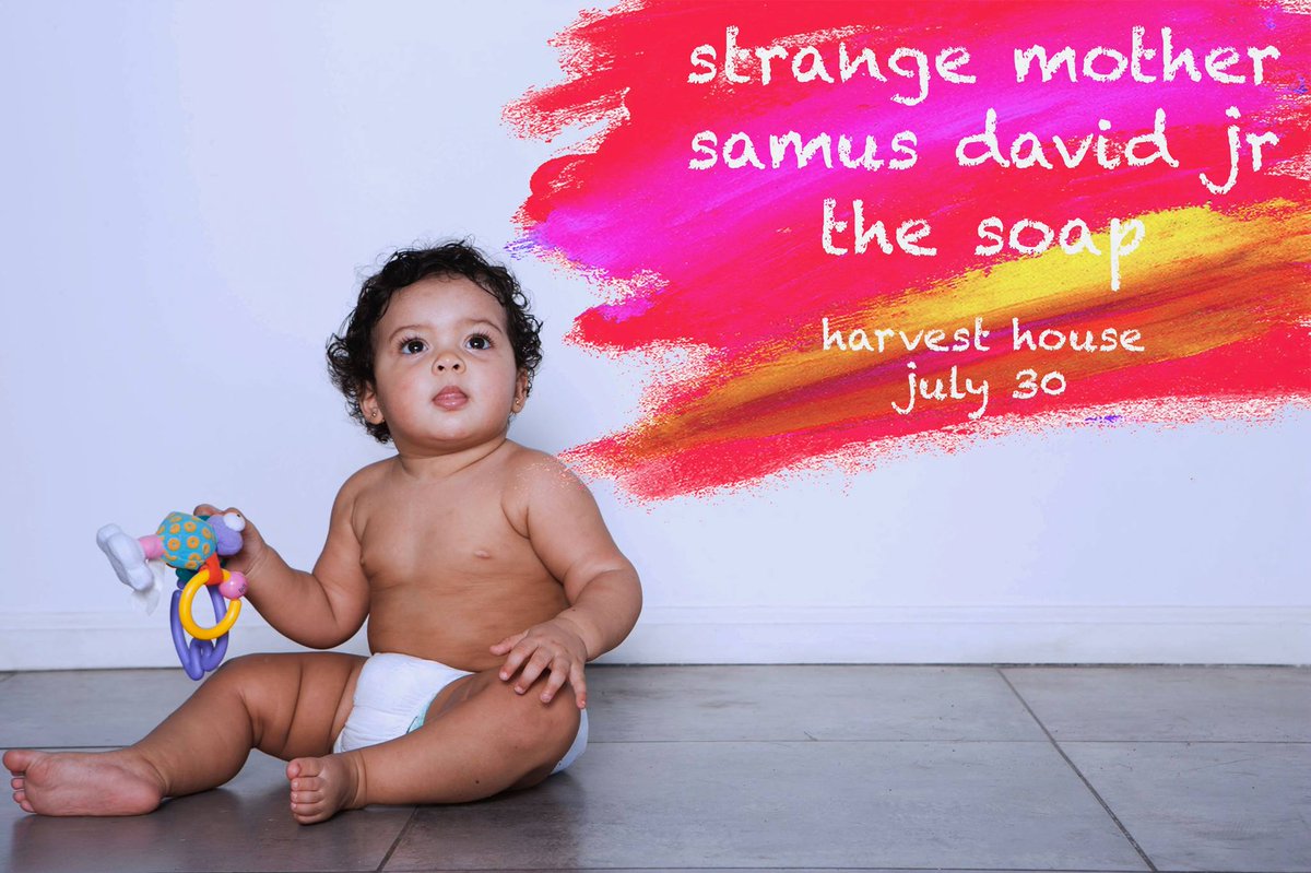 DentonMSA's tweet photo. #GetSoapy with The Soap, #ATX based Strange Mother & Samus David Jr. at @HarvestHouseDTX More info: https://t.co/XP39mVIRCM #DowntownDenton https://t.co/s2gIKk79HB