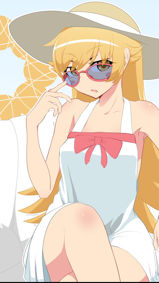 忍野忍 「いい感じにかけたのでは…?#pixiv  」|となりの岸田のイラスト