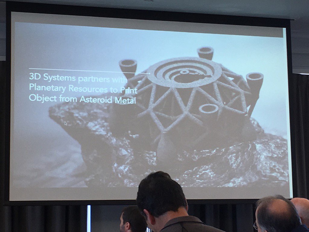 Using asteroid metal for 3D printing - Lewicki #globalhealthfuture s <a href="/profuturists/">APF</a>