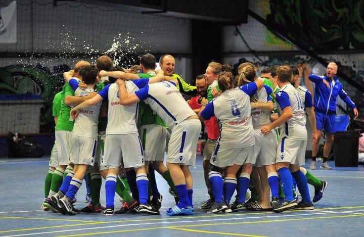 ChallengeFutsal's tweet photo. We'll be receiving our @GWR certificates and medals, kindly sponsored by @lms_nwengland, this evening. Official record breaking celebration https://t.co/2ZWrdlnmA4