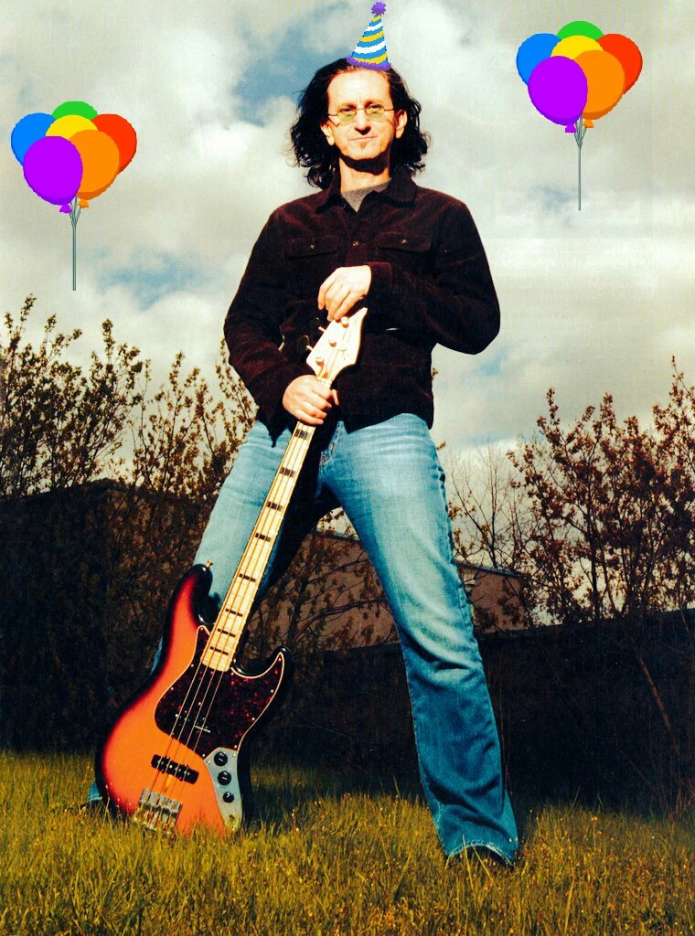 HAPPY 64TH BIRTHDAY TO THE ONE AND ONLY GEDDY LEE!!! 