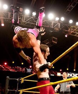 WWENXTWORLD's tweet photo. TODAY IN HISTORY!
NXT- July/29/2015
Blake &amp; @WWE_Murphy (w/ Alexa Bliss) (c) defeated The Vaudevillains (Aiden English &amp; Simon Gotch). https://t.co/5Ks9Eym5c8