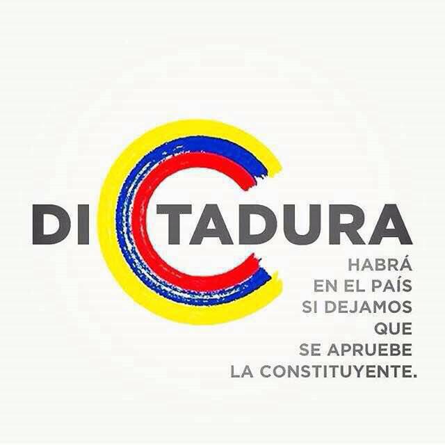 ProudeUCV's tweet photo. No permitiremos que se nos imponga un Estado que va contra nuestros principios. ¡No lo reconoceremos! #VenezuelaEsNuestra #UCV #29Jul https://t.co/IC0MAYfYan