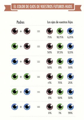 ¿Qué color de ojos tendrá mi bebé? blgs.co/mP5C6B