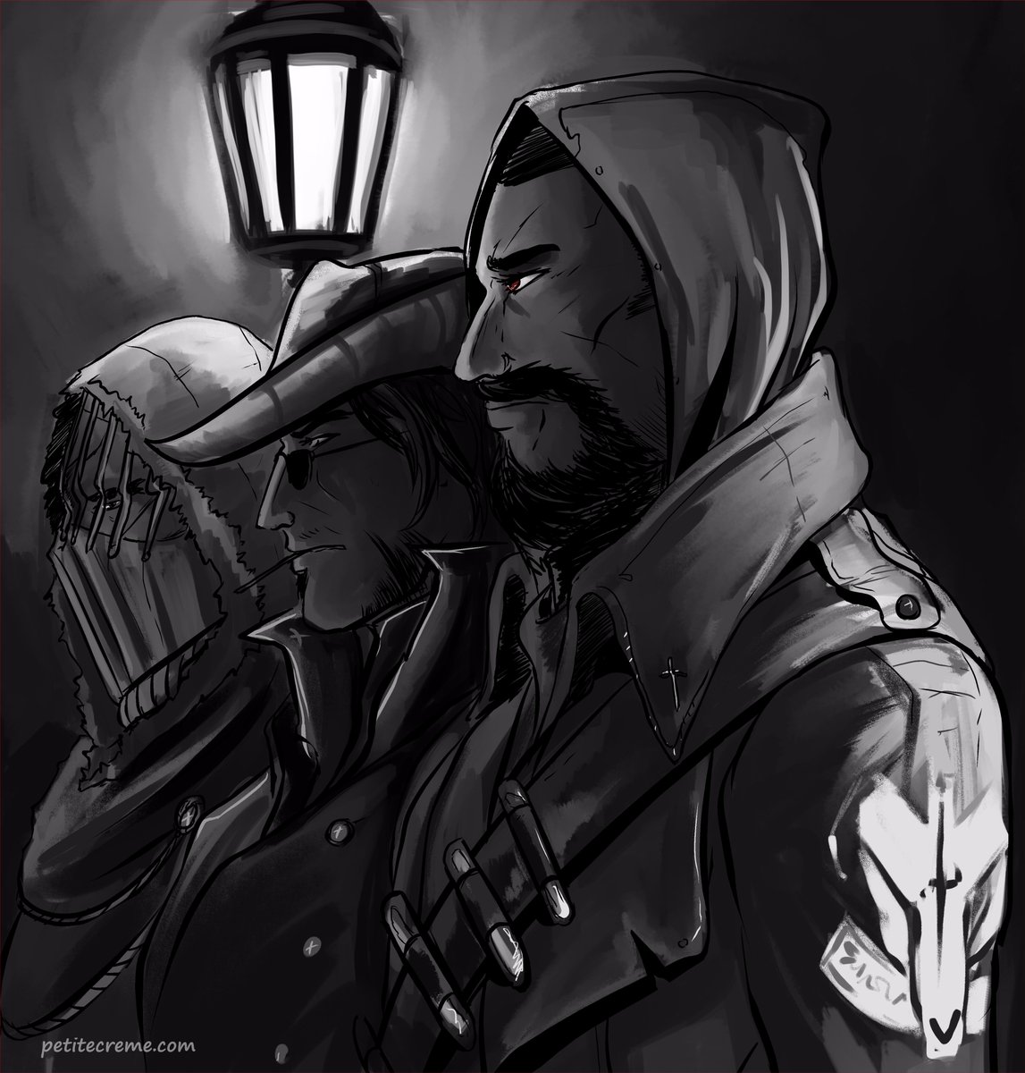 gemsheldrake's tweet photo. #Blackwatchweek [ DAY 7 ] AU (HUNTERS)
#overwatch
Thank you for the event and I hope you enjoyed my stuff! https://t.co/dCnrR5eXeF