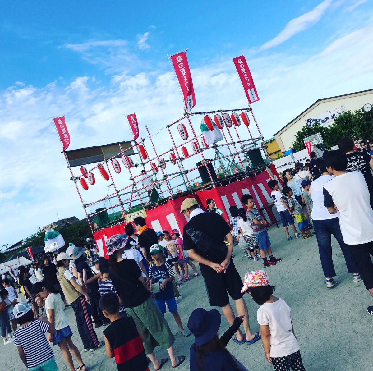 billyken69's tweet image. 晴れた！良かった！ 

#ONRF
#FREECROSS
#HoldOutHope
#ちなみに町内会の夏祭りも2日目
#今からラジオ体操
#良い一日を