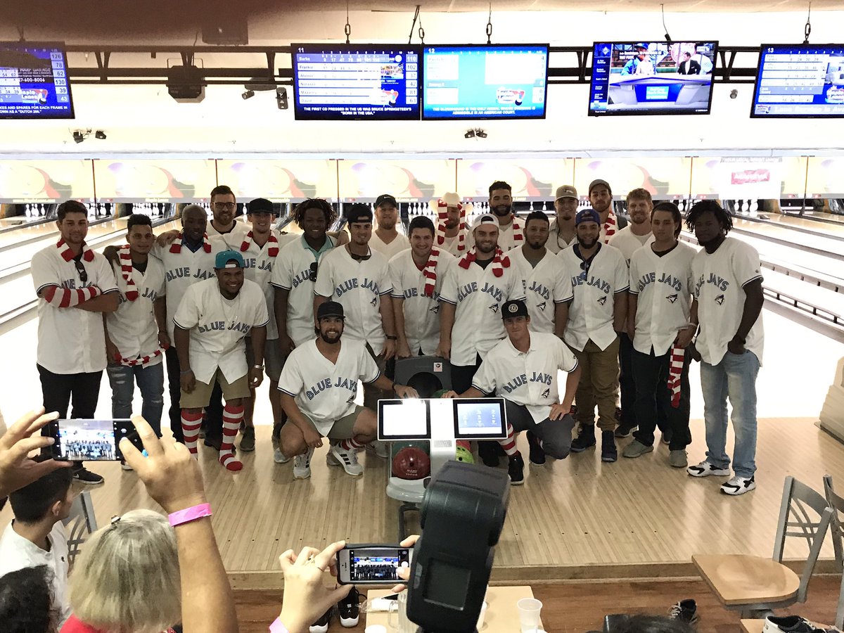memorabiliaddy's tweet photo. @DunedinBlueJays @FloridaStateLg #CharityBowlingEvent @rmhportland #MSUAlums https://t.co/EIGFulUJpr