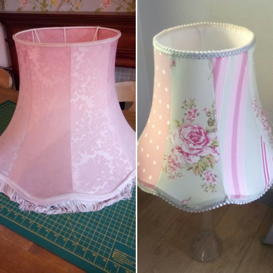 LampshadeLass's tweet photo. Bespoke order now gone to  its forever home 😍 #sheffieldissuper #lampshademakers #lampshadestyle #homedesign #homedecor #countrydecor https://t.co/EuVUiRNcvr