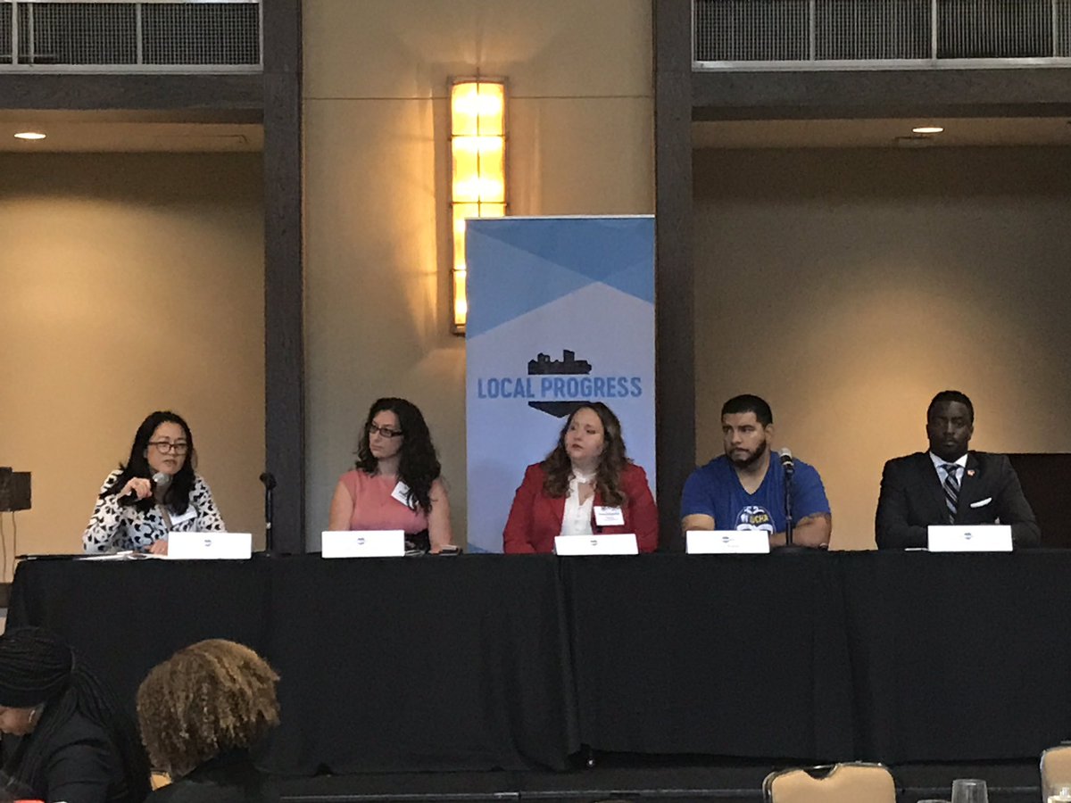 bradlander's tweet image. .@feliciawong of @rooseveltinst urges #LocalProgress17 to confront twin forces of concentrated market power &amp;amp; $-subservient political power.