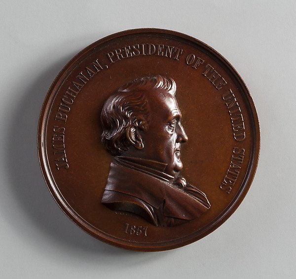 Medal of James Buchanan metmuseum.org/art/collection…