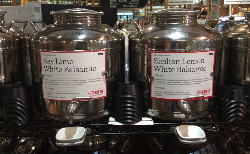 We've restocked our Sicilian Lemon balsamic, and brought the BRAND NEW Key Lime balsamic to the Calgary Farmer's Market!