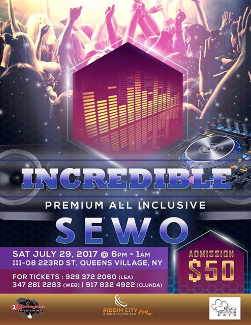 iamdjkartel's tweet photo. #INCREDIBLE PREMIUM ALL INCLUSIVE SEWO GOING DOWN TODAY AT 6pm-1am @2KontagiousBoys @RiddimCity DOH STICK #morefun #morerum #fete #soca https://t.co/ThnMi8gqTO