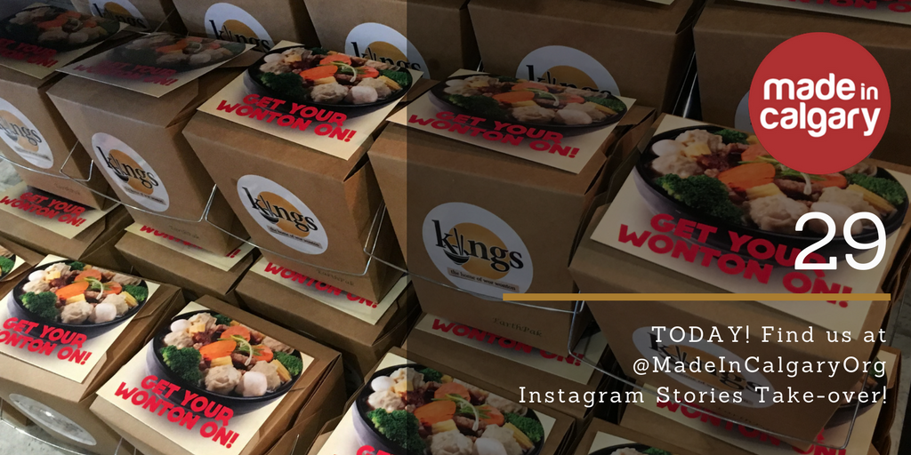 KingsWonton's tweet photo. We're taking over! The #MadeInCalgary Instagram that is! A Day in the life of #KingsWonton #InstagramStories! https://t.co/Hc4yI5L9uv https://t.co/3tBbWhUMAa