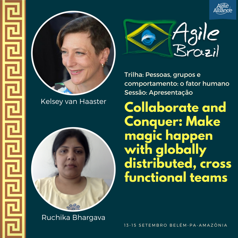 agilebrazil's tweet photo. Collaborate and Conquer: Make magic happen with globally distributed, cross functional teams https://t.co/eOHgvhrCWp #AgileInPractice https://t.co/MeAd0IyFnl
