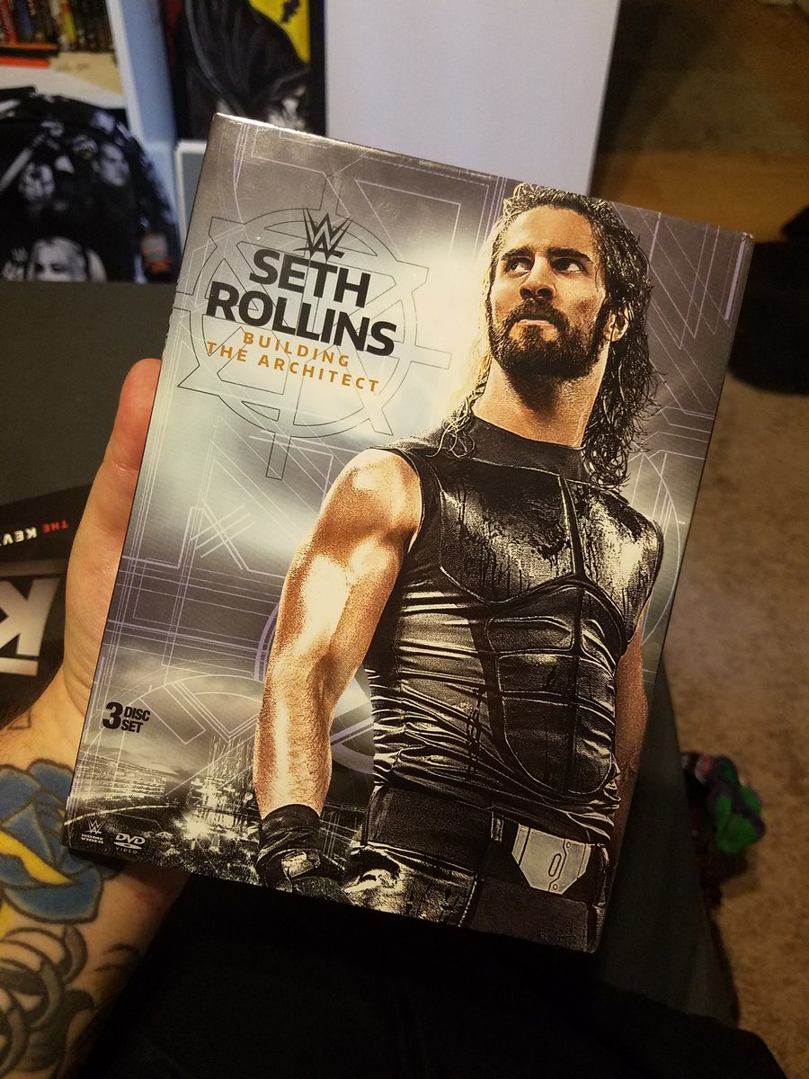 maria_tattoo13's tweet photo. Picked this up today! Can't wait to watch it!๐ @WWERollins #WWE #BuildingtheArchitect #RedesignRebuildReclaim https://t.co/JG0Jn4wy3A