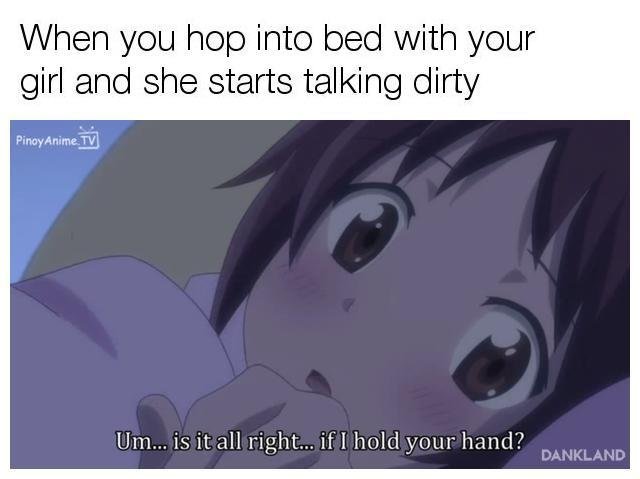 Anime Memes on Twitter: "I wasn't expecting someone so cute to have