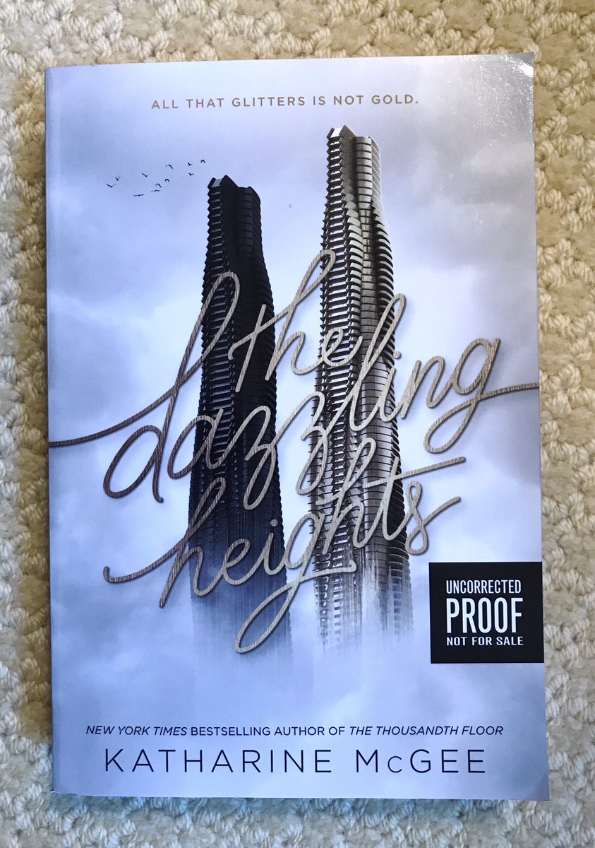 GIVEAWAY! The Dazzling Heights comes out in ONE MONTH! To celebrate, I'm giving away an arc every week till release. RT to enter, ends 7/31!