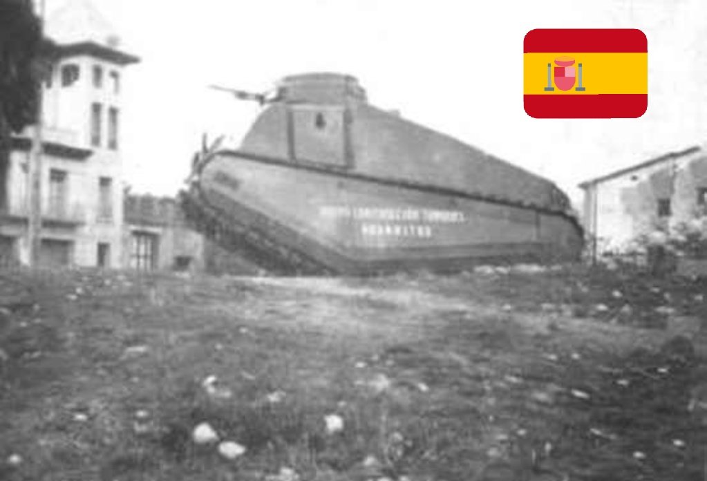 TankPorn's tweet photo. 🔷The 'Barbastro tank' was a Spanish interwar light tank that was built to be used in the Spanish civil war. 1 was built and 3 uncompleted. https://t.co/KBQh3wK7dp