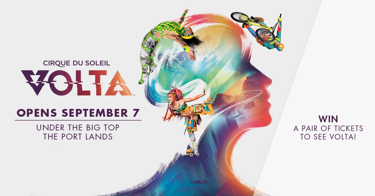 CONTEST 🚨 We're giving 2 #winners 2 🎟's to #VOLTA <a href="/Cirque/">Cirque du Soleil</a> #TO
To enter: Like &amp; retweet to be entered automatically 🎪 Contest ends Aug 14