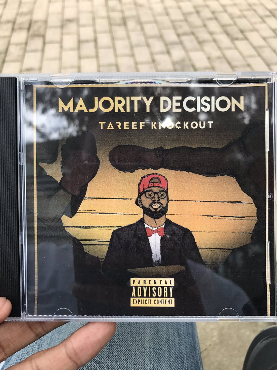 TaReefKnockOut's tweet photo. Sold a few of my CD's earlier today! If you're in #Tallahassee and need one let me know! $5 #MajorityDecisionEP https://t.co/DqcypT6Mza