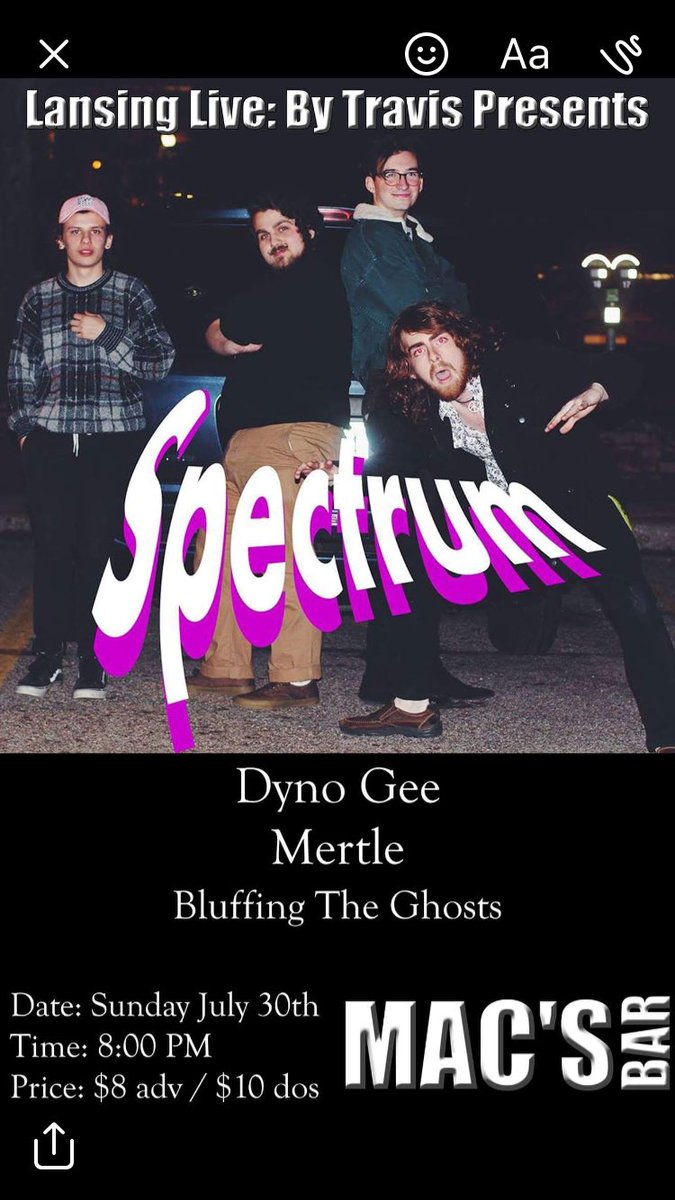 spectralvoyage's tweet photo. Your ever so studious boys are playin macs bar in Lansing tomorrow! Come on by it's gonna be a great show https://t.co/zo6aYOhZIh