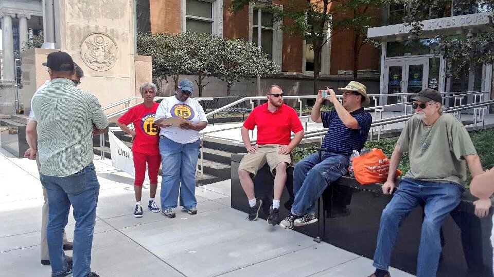 ErieUnited's tweet photo. We are here in Erie to celebrate this victory and continue the fight for affordable healthcare for all #OurLives #PaFight https://t.co/ddYTitHohB