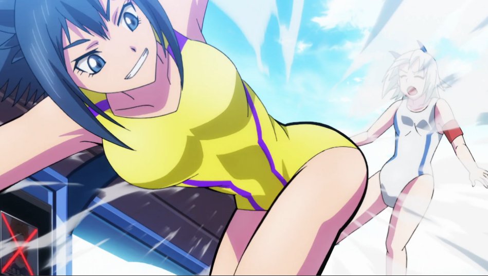 Anime where girls fight with their butts