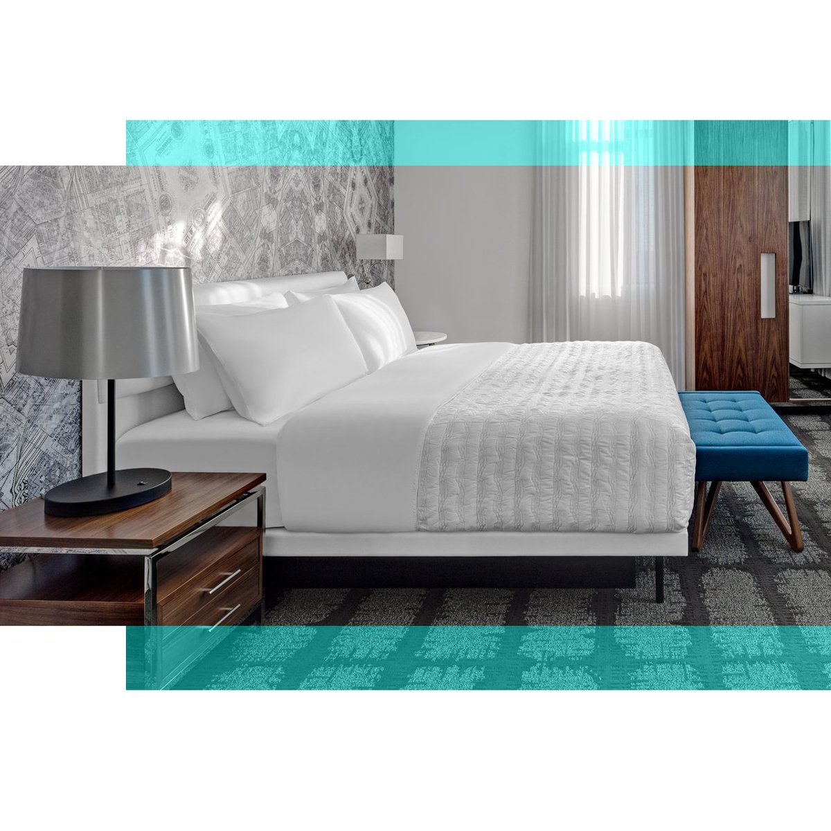 Cool colors for hot summer days.