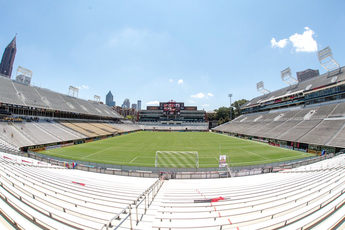 ATLUTD's tweet photo. Last night at Bobby Dodd ⚽️

What's been your favorite #ATLUTD memory? https://t.co/JrRA0E4Uyx