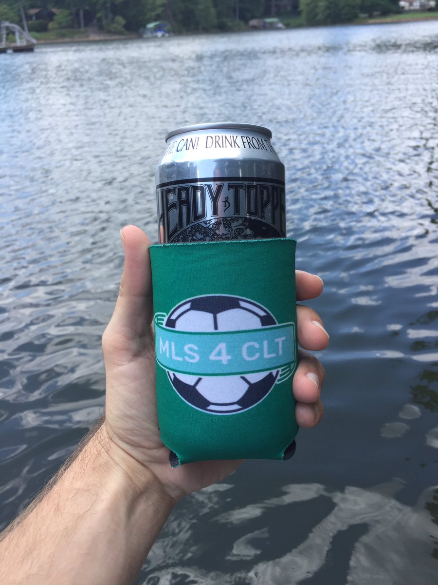 Good day to be supporting @MLS4CLT at the lake!