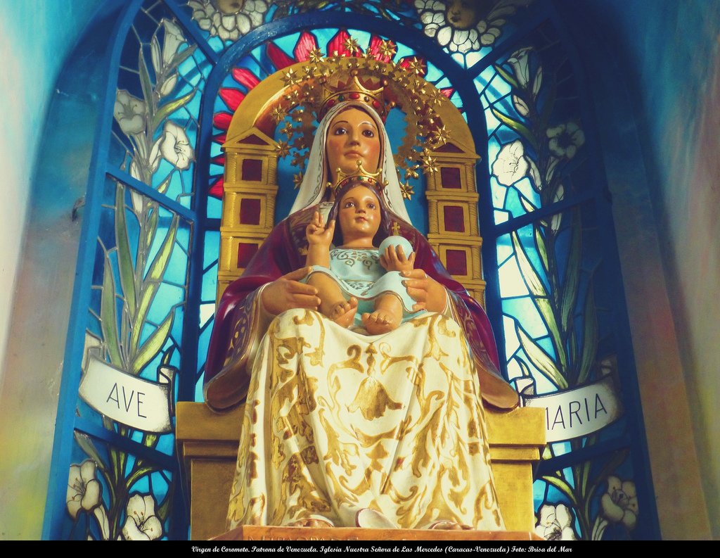 Santa_Palabra's tweet photo. Santísima Virgen María de Coromoto, acompañanos a todos los venezolanos en estas horas tan oscuras y protégenos de las trampas del enemigo. https://t.co/RpKSKMeRYX