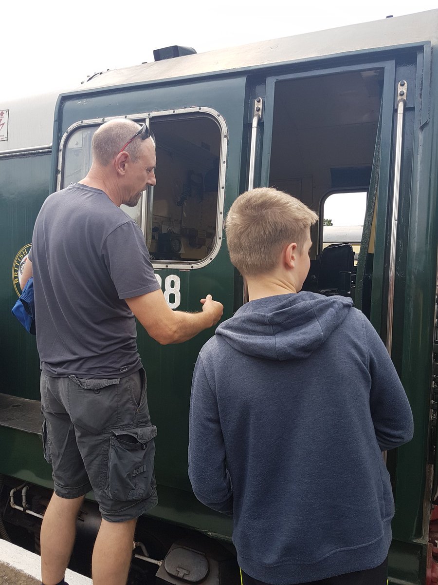 Plus an Abbey and a church and we even saw some diesel trains - a double headed 20 and a Class 25....

Mr B may have helped with the details