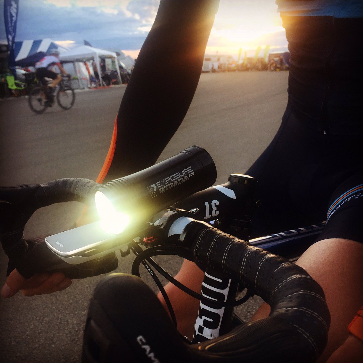 baum_team's tweet photo. After 8h Nordschleife running 1st in Class 3rd Overall #radamring2017 #radamring @MartijnKnol @maartennijland @CoenT86 going into the dark https://t.co/xZb8zrPdFu