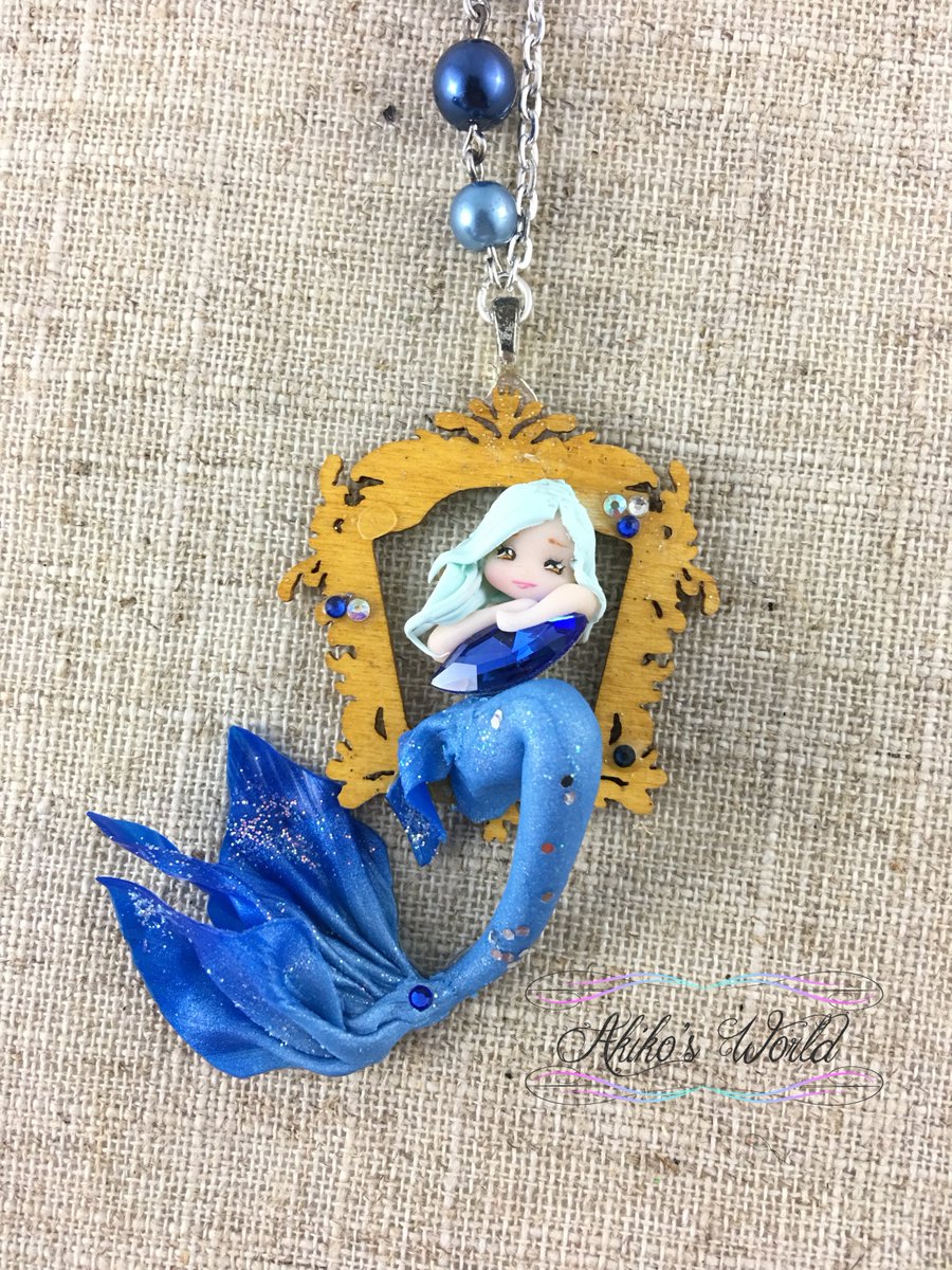 AkikosWorld's tweet photo. Nouvel arrivage de sirènes en pâte polymères / fimo sur le shop etsy : https://t.co/PbEMzcz5E6 Et des cartes pour sirènes et fée customs ! https://t.co/mpvnwFcrV8