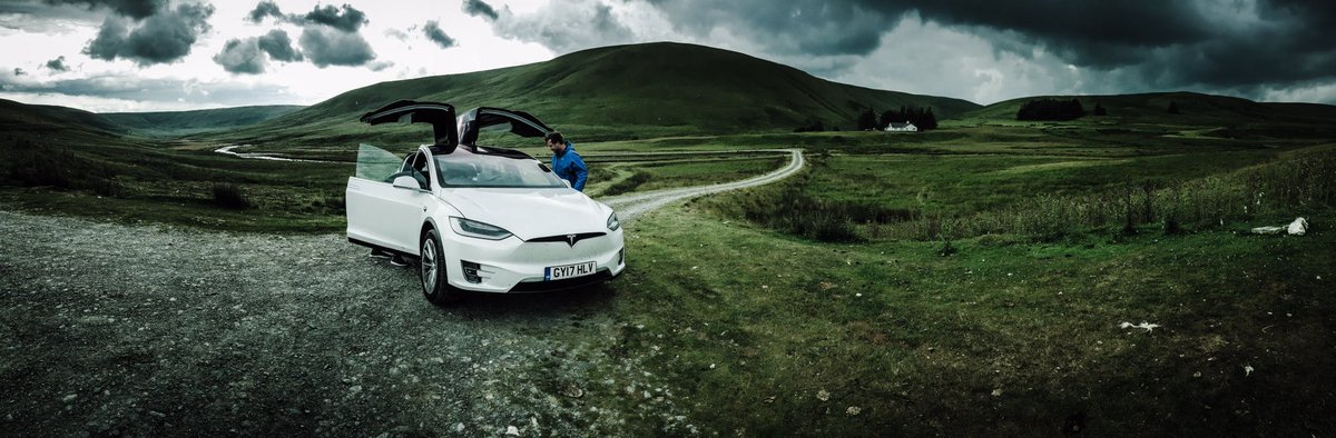 CraigFrost_'s tweet photo. Check out what @hat_films got up to in a Tesla when we went to Wales! Really happy how this video turned out. https://t.co/IRatqPuhVe https://t.co/yHi4Wl54JA