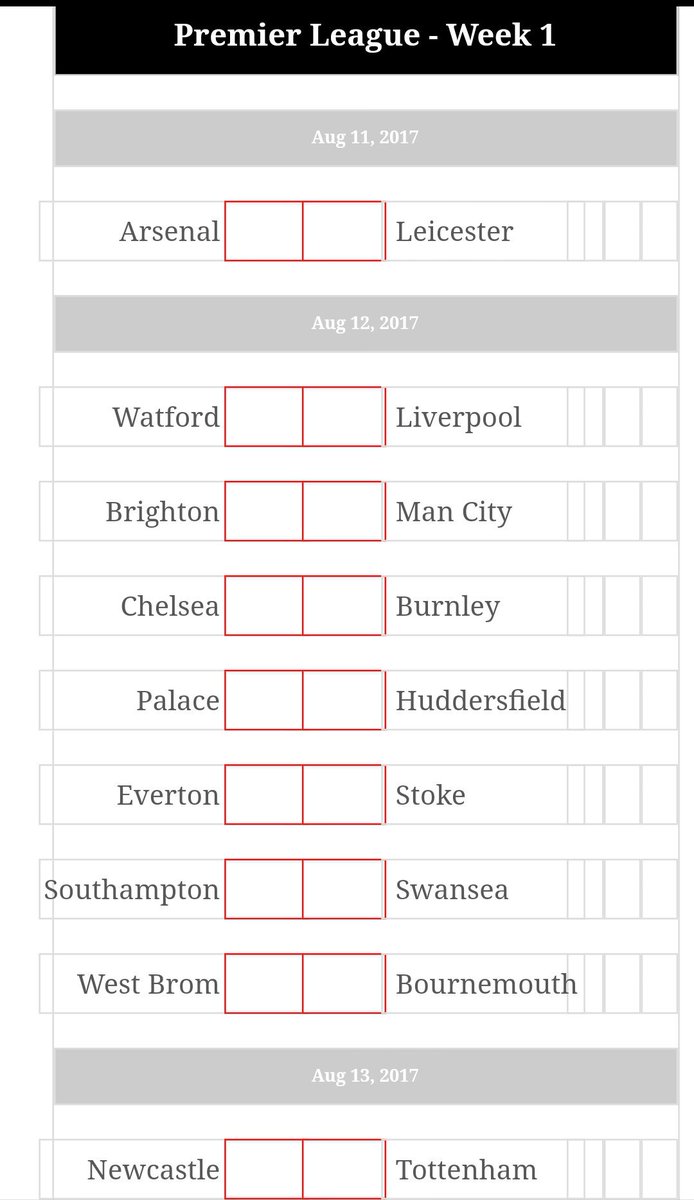 Osesax's tweet photo. We're kicking off August 11
Register https://t.co/hoN6EpD5f7
#GiveAway
#EPLPredictionLeague
#EPLPrediction #EPLCountdown
#PFPChallenge https://t.co/HHfaRdCs3g