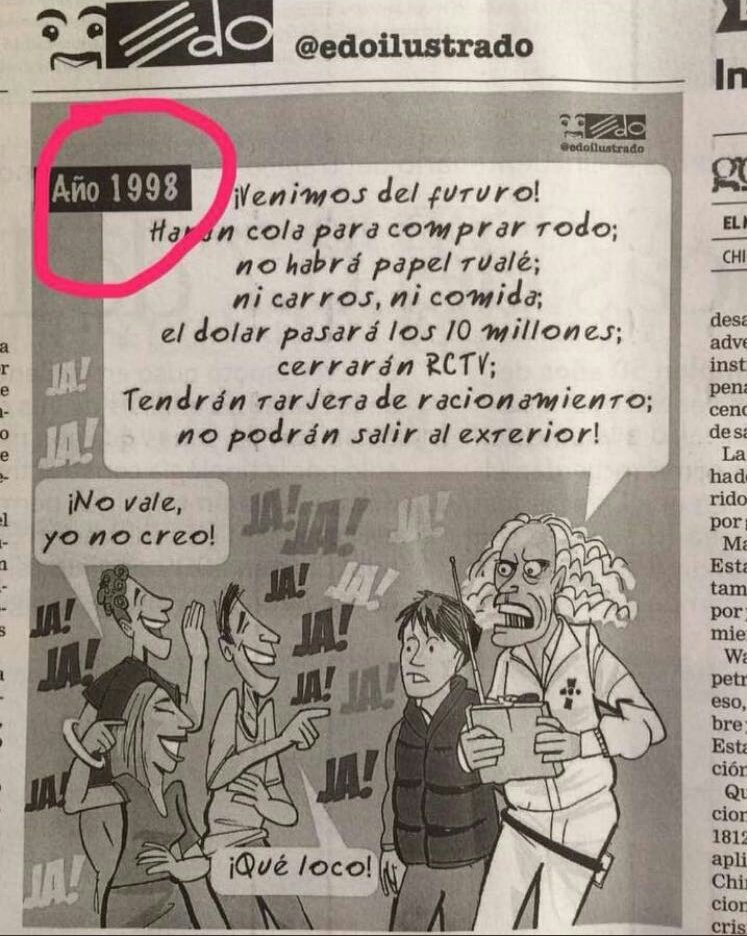 DolarToday's tweet photo. Desde 1998 ya lo advertian y muchos decían ¡No Vale yo no lo creo! https://t.co/GG6Gj5Uz5n